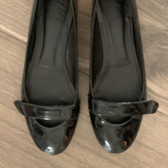 Burberry Black Ballet Flats - Picture 1 of 2